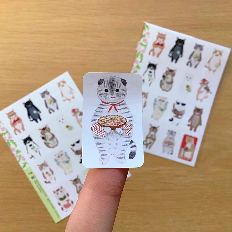 4Legs | Pegatinas Cat In Picture Book #2 - Image 3