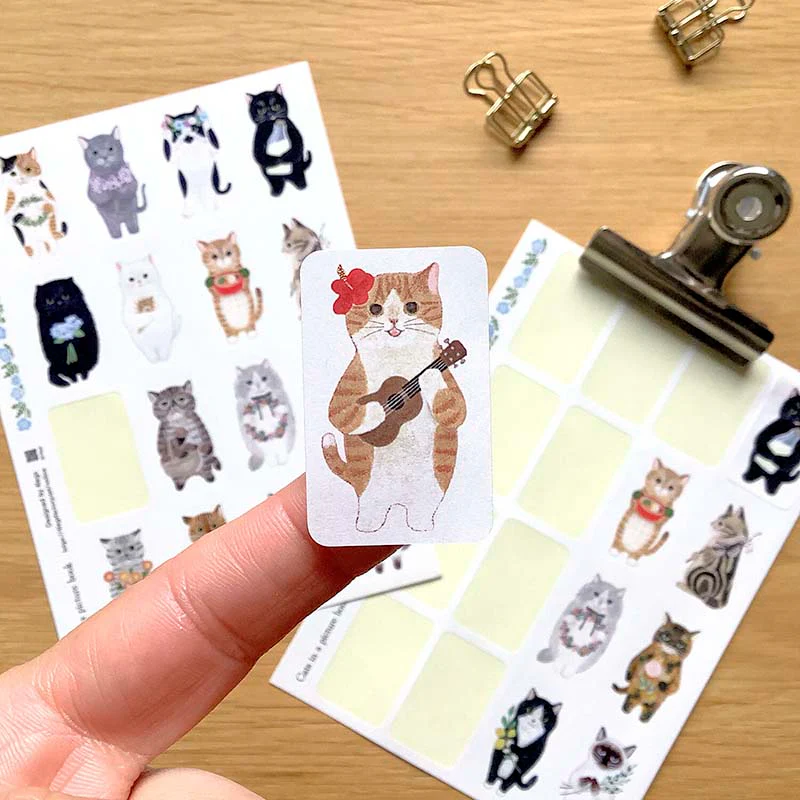 4Legs | Pegatinas Cat In Picture Book - Image 3