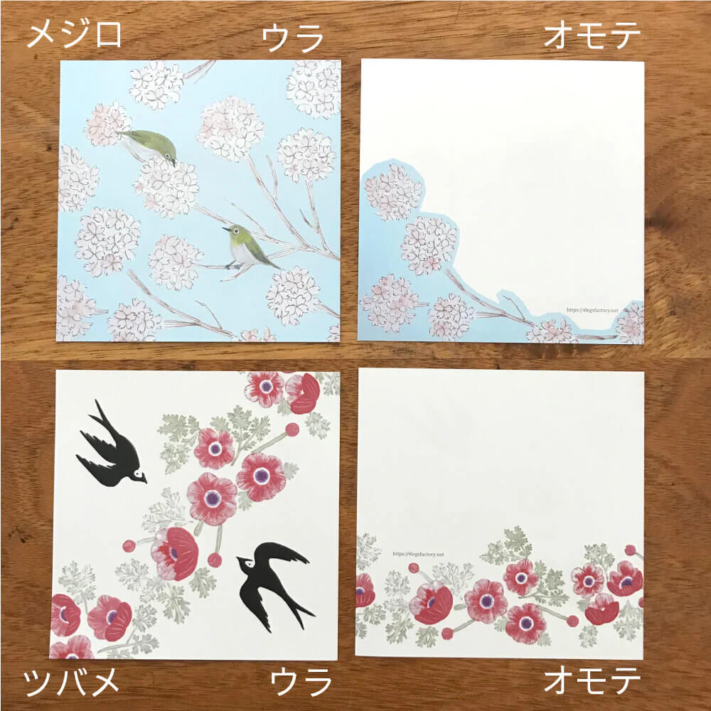 4Legs | Set de Papeles Memo Wild Birds - Image 8