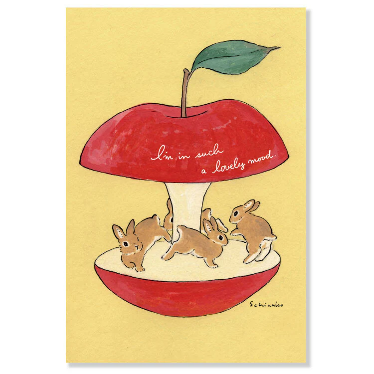 Active | Postal Moriyama Schinako Apple Rabbit