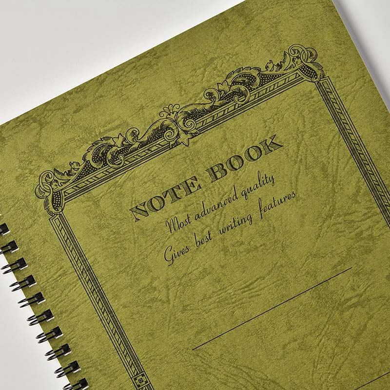 Apica | Cuaderno CD Twin Ring A5 Olive (Kanran) - Image 6