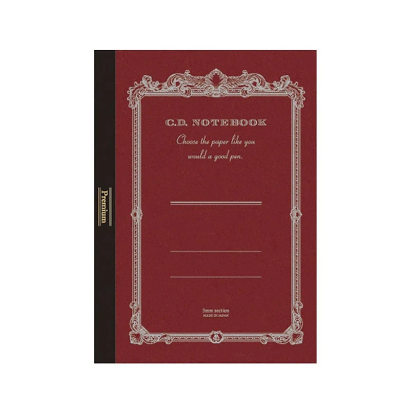 Apica | Cuaderno Premium A6 Silky Red (Cuadros) - Image 2