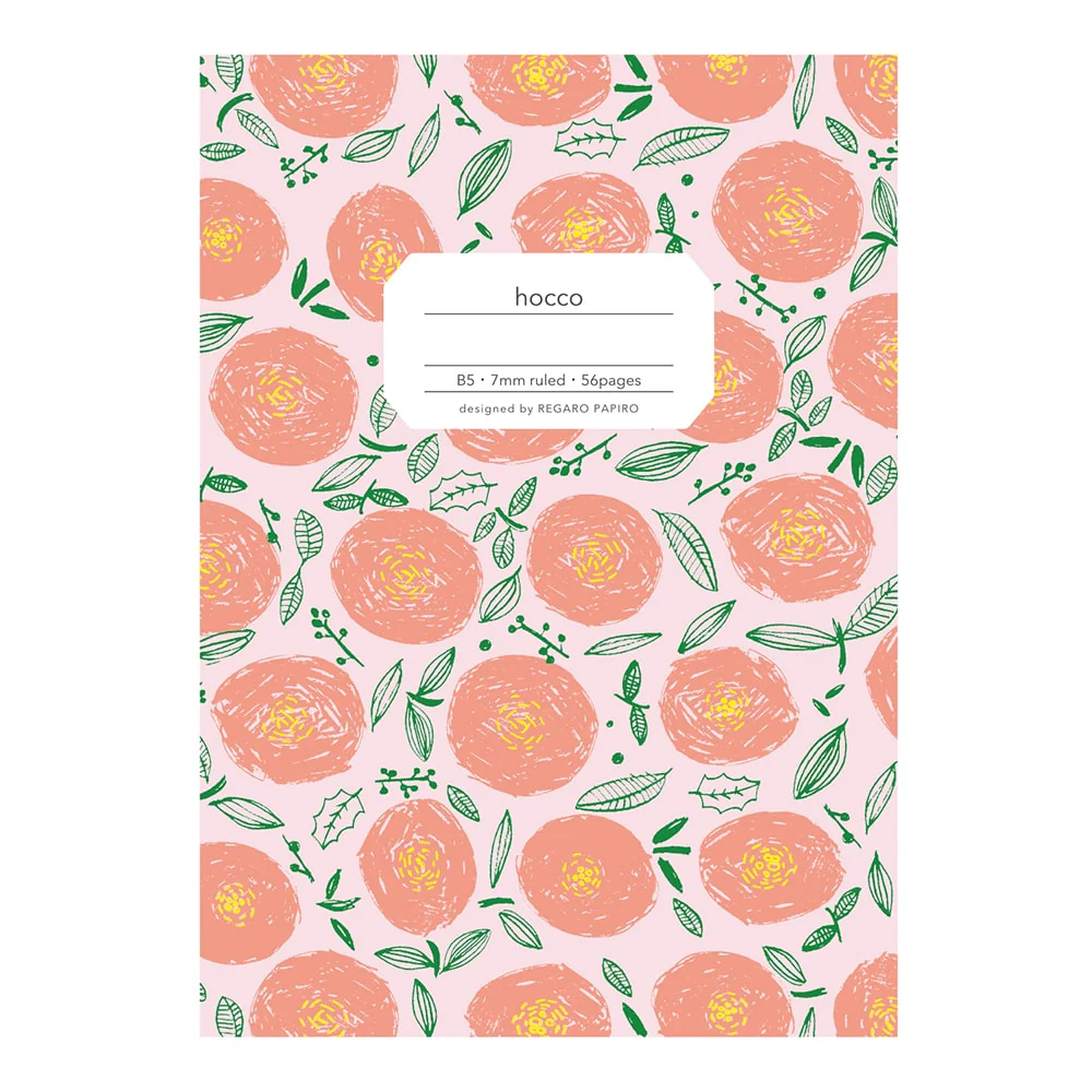 Apica | Libreta Hocco B5 Round Flowers