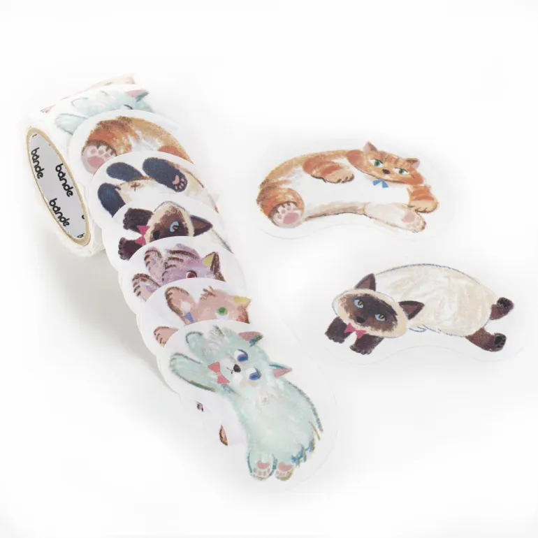 Bande | Pegatinas en Rollo Running Cat - Image 3