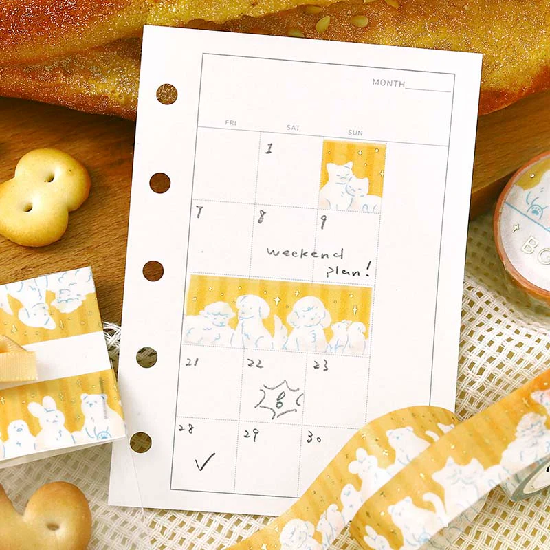 BGM | Foil Animal Bay Washi Tape - Image 5