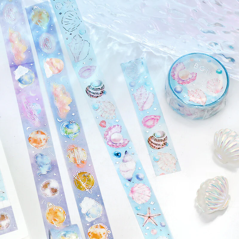 BGM | Foil Little Cosmo Washi Tape - Image 3