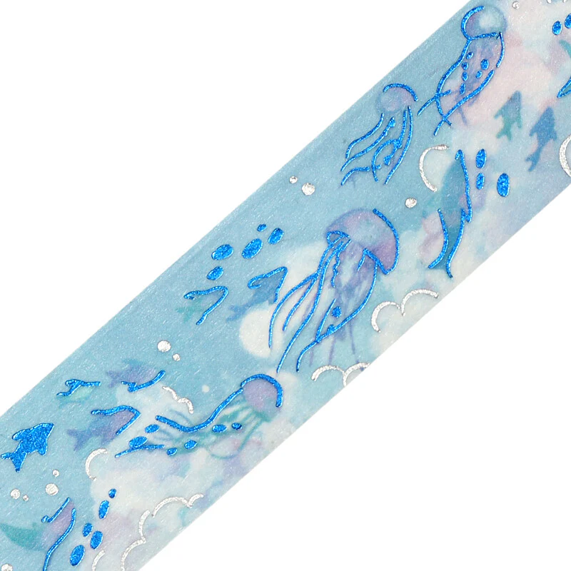 BGM | Foil Sky Illustrated Book Ocean Washi Tape - Image 2