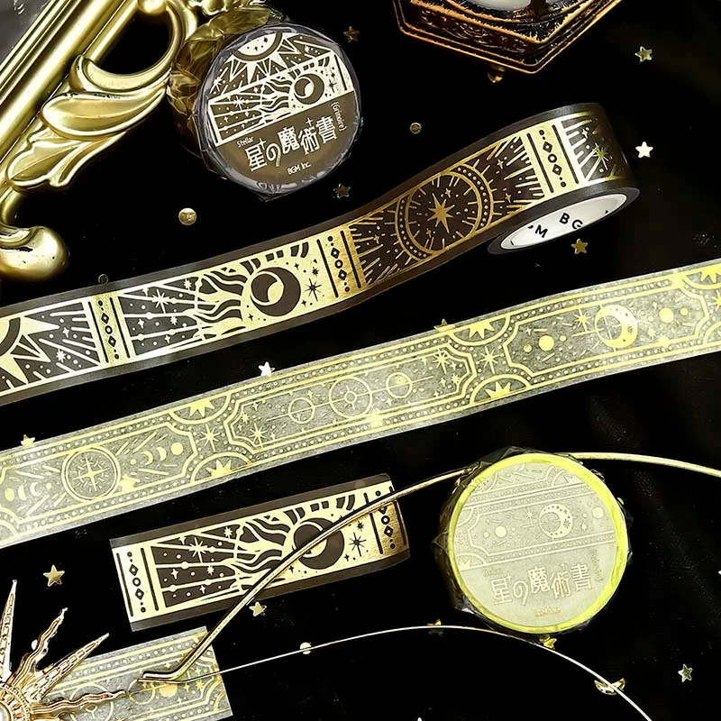 BGM | Foil Stellar Grimoire Washi Tape Light - Image 4