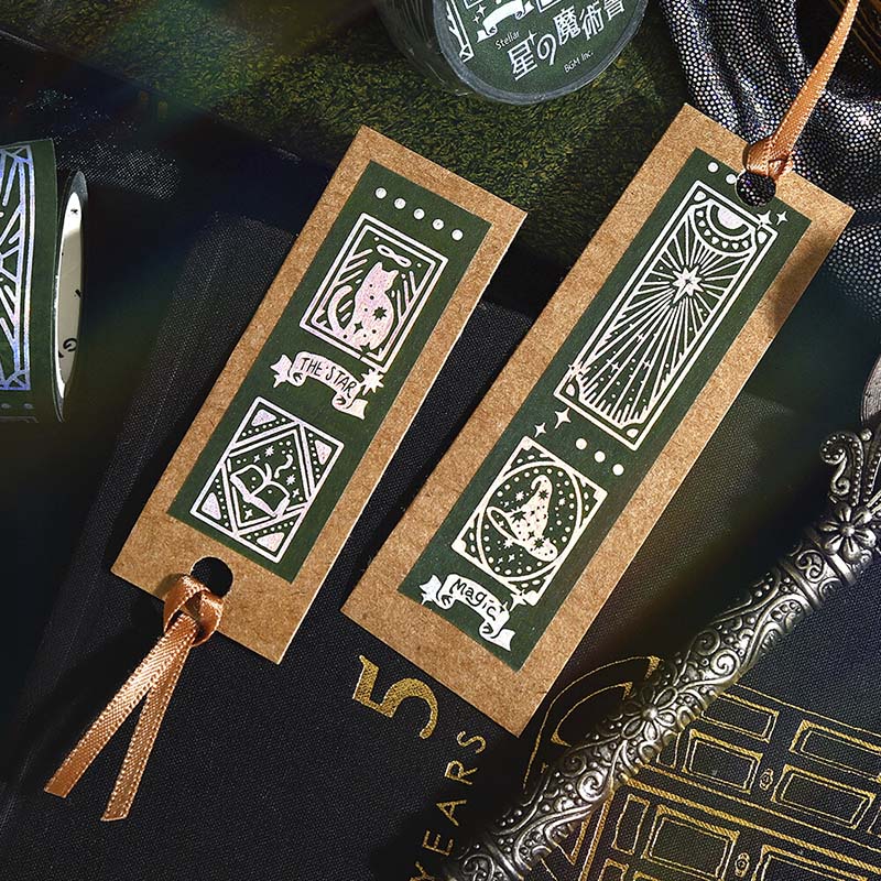 BGM | Foil Stellar Grimoire Washi Tape Spirit - Image 3