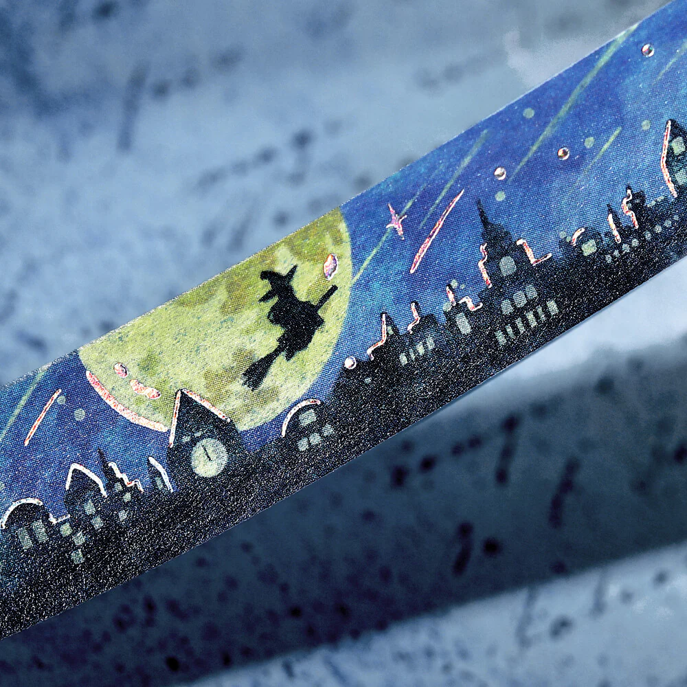 BGM | Foil The Witch's Town Washi Tape - Image 3