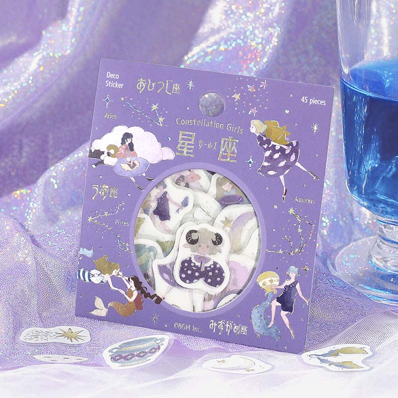 BGM | Pegatinas Constellation Girls Aquarius Pisces Aries - Image 3