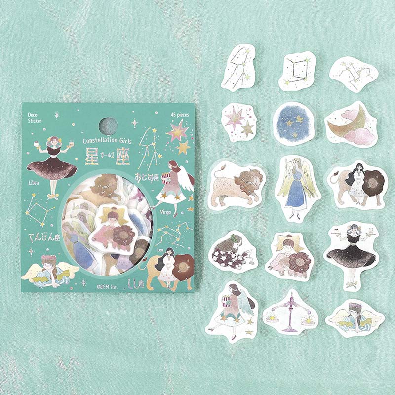 BGM | Pegatinas Constellation Girls Leo Virgo Libra - Image 2