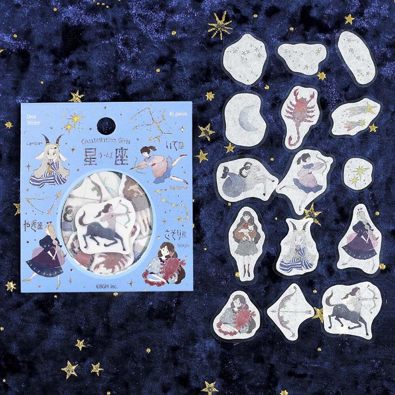 BGM | Pegatinas Constellation Girls Scorpio Sagittarius Capricorn - Image 2