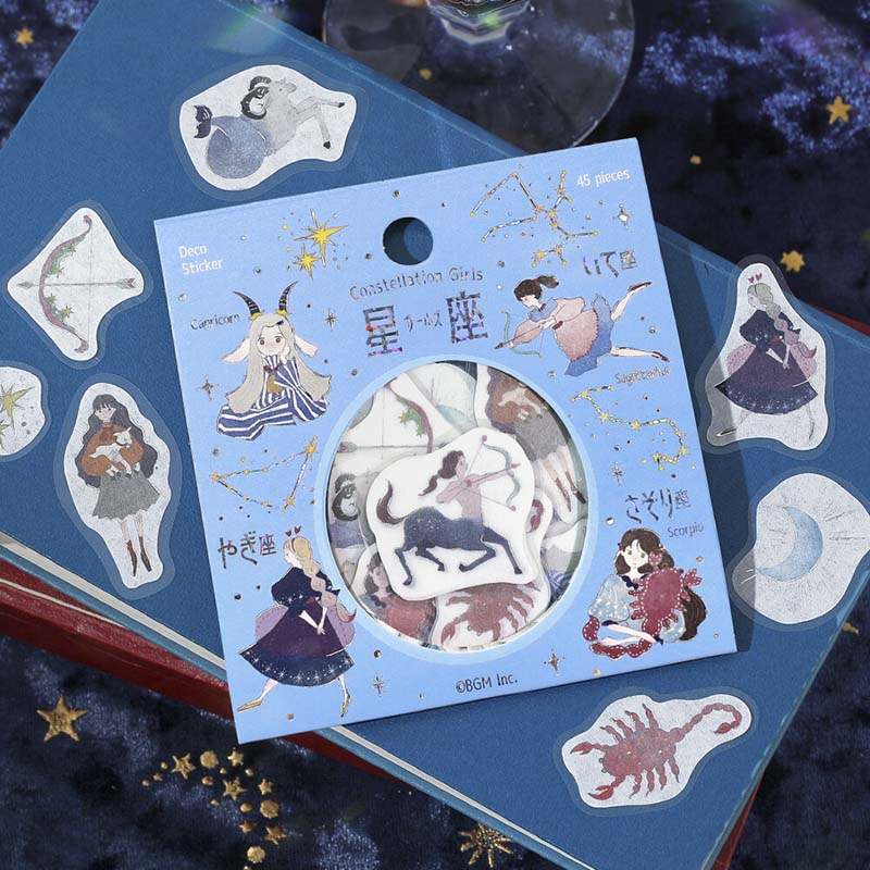 BGM | Pegatinas Constellation Girls Scorpio Sagittarius Capricorn - Image 3