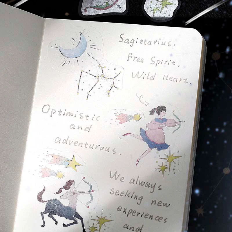 BGM | Pegatinas Constellation Girls Scorpio Sagittarius Capricorn - Image 6