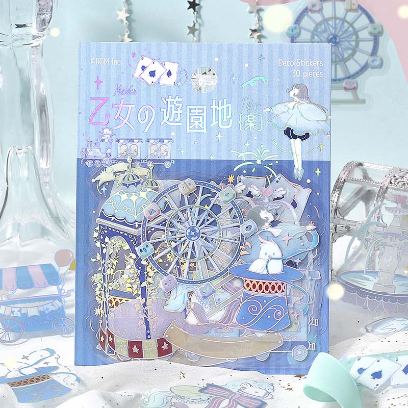 BGM | Pegatinas Maidens Amusement Park Enjoy - Image 5