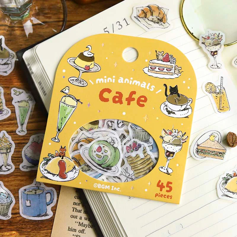 BGM | Pegatinas Mini Animals Cafe - Image 3