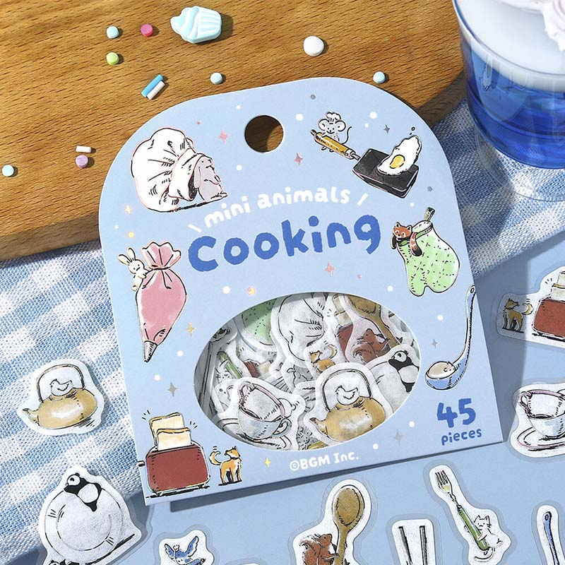 BGM | Pegatinas Mini Animals Cooking - Image 3