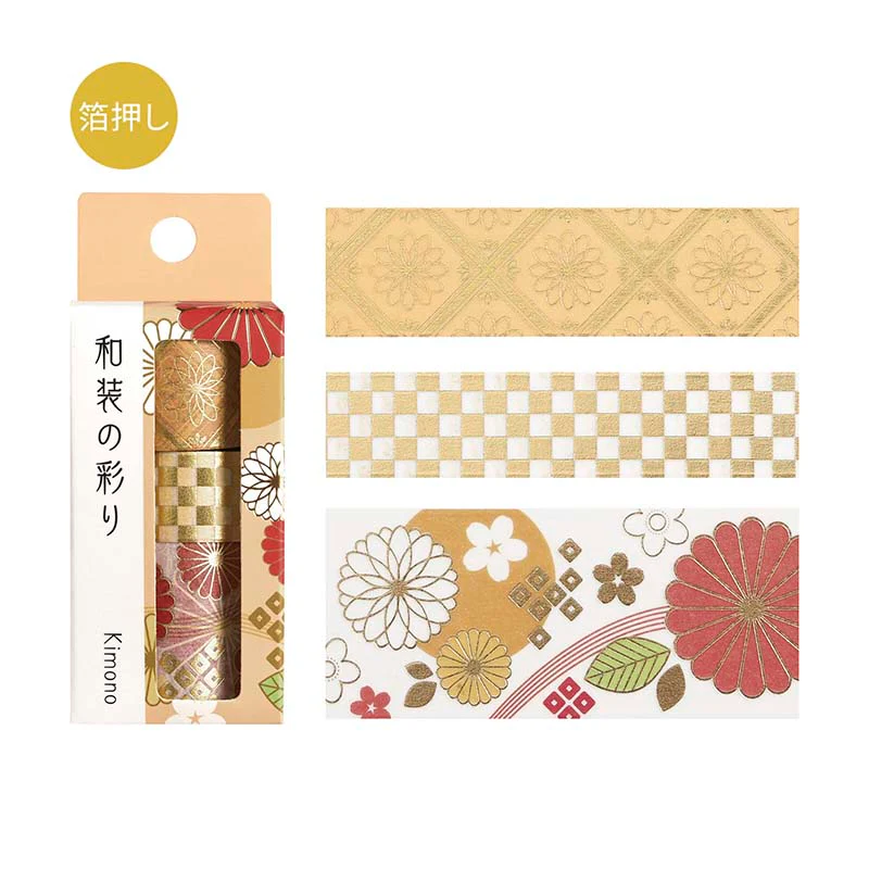 BGM | Set de Washi Tapes Kimono Colors Splendid