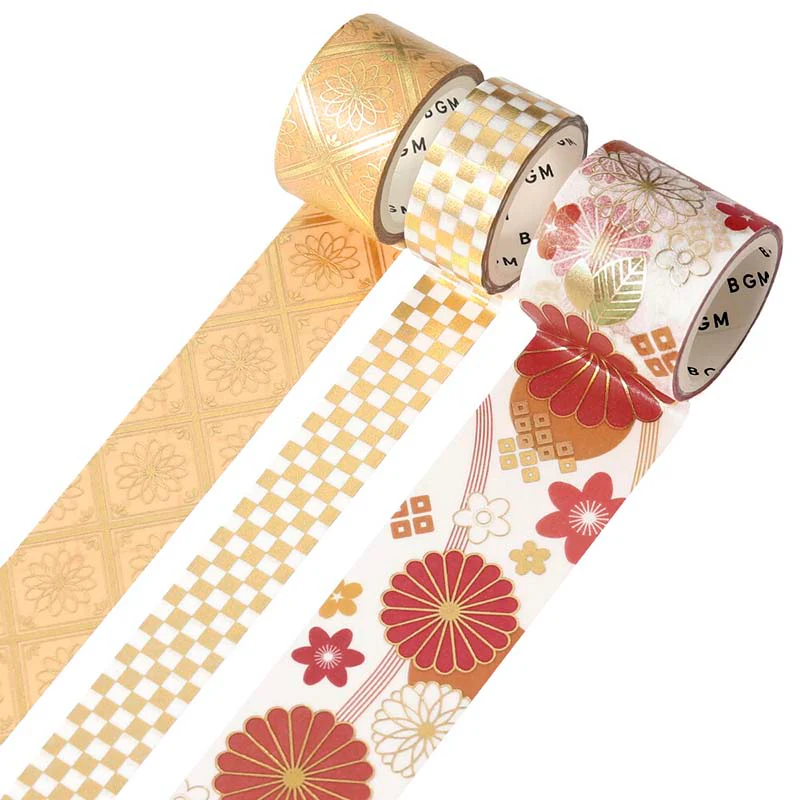 BGM | Set de Washi Tapes Kimono Colors Splendid - Image 2