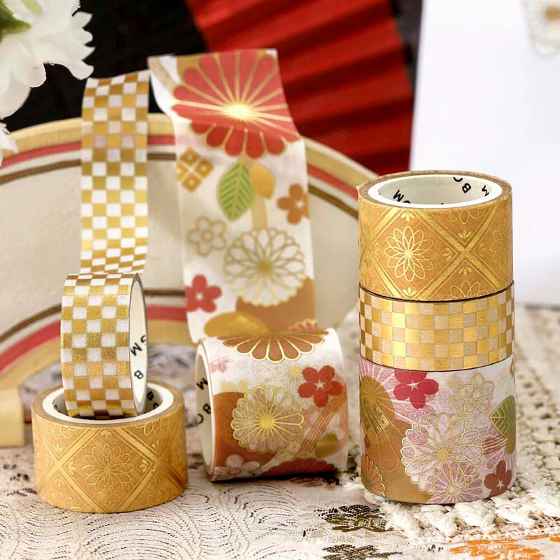 BGM | Set de Washi Tapes Kimono Colors Splendid - Image 4