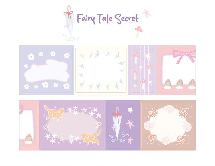Card Lover | Pegatinas en Rollo Dream Town Fairy Tale Secret - Image 3