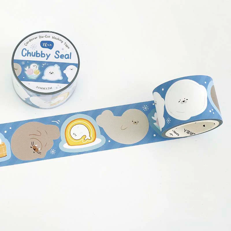 Card Lover | Pegatinas en Rollo Polar Letter Chubby Seal