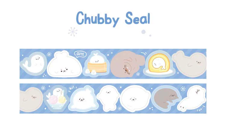 Card Lover | Pegatinas en Rollo Polar Letter Chubby Seal - Image 2