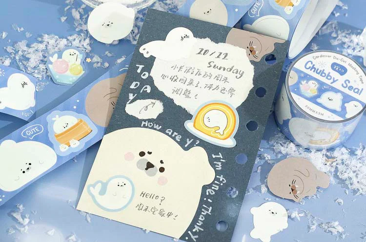 Card Lover | Pegatinas en Rollo Polar Letter Chubby Seal - Image 3