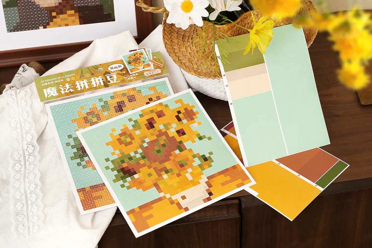 Card Lover | Pegatinas Mosaico Sunflowers - Image 3