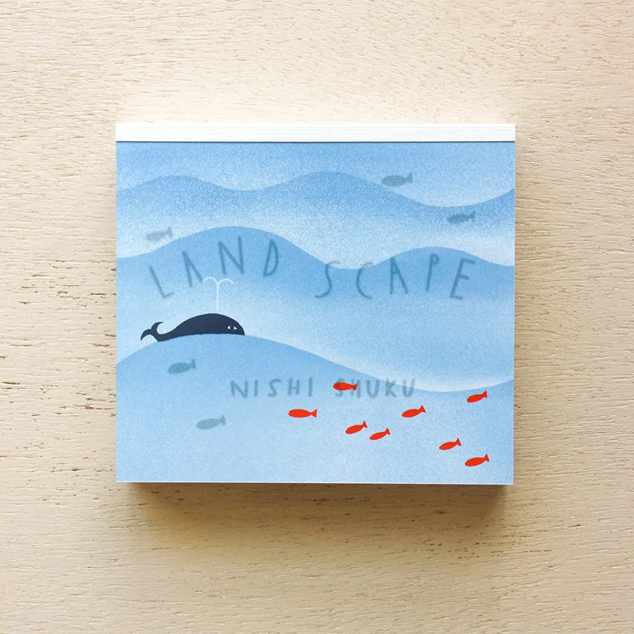 Cozyca | Bloc de Notas Nishi Shuku Landscape