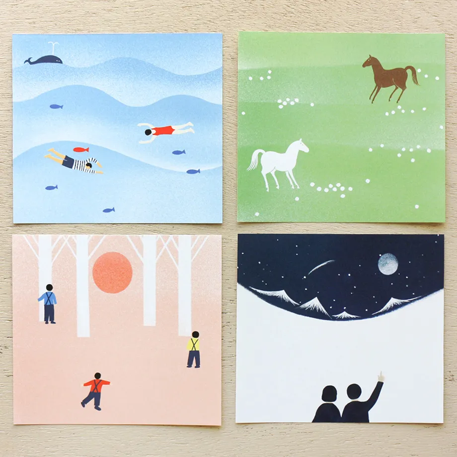 Cozyca | Bloc de Notas Nishi Shuku Landscape - Image 2