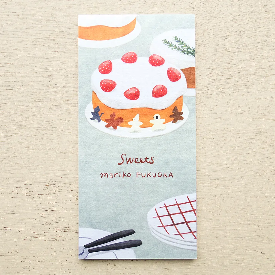 Cozyca | Bloc de Notas Vertical Mariko Fukuoka Sweets