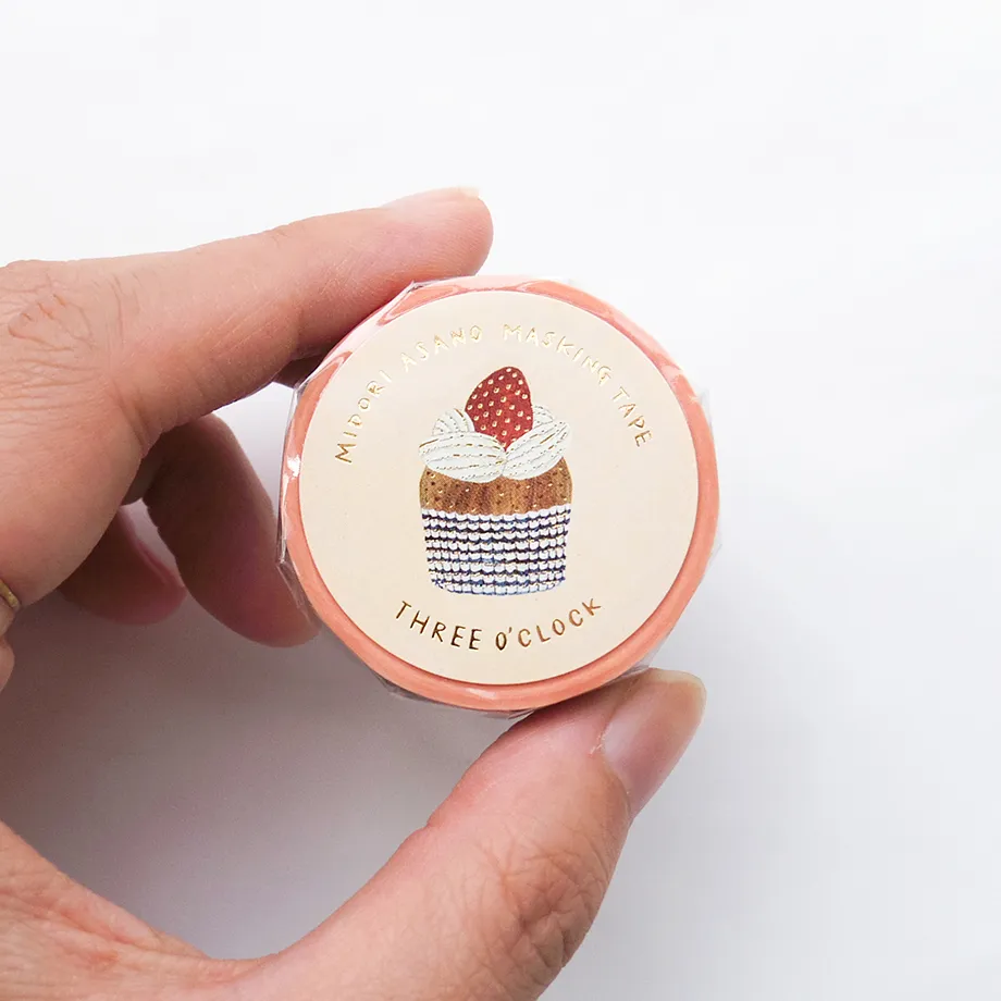 Cozyca | Midori Asano Washi Tape Thee O'clock - Image 5