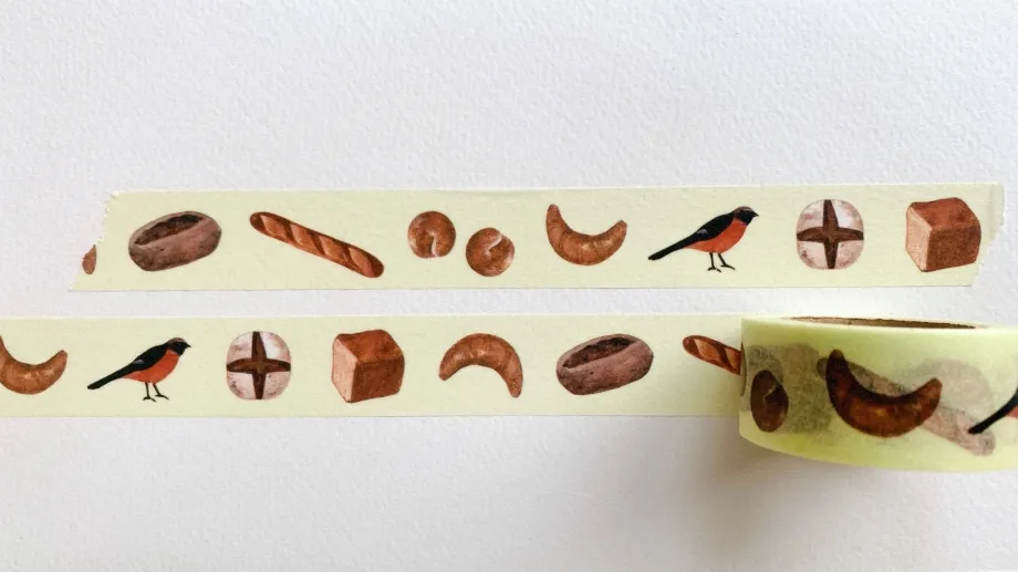 Cozyca | Nishi Shuku Washi Tape Bread - Image 2