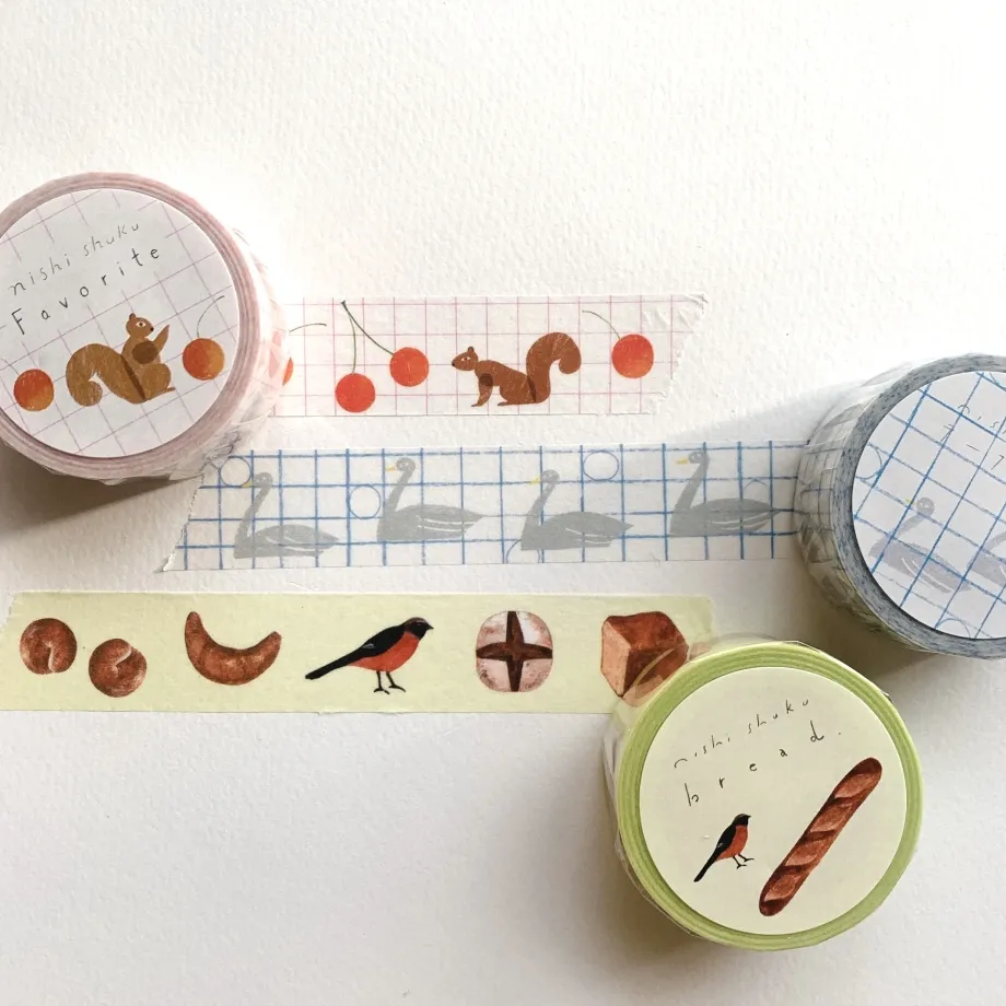Cozyca | Nishi Shuku Washi Tape Bread - Image 5