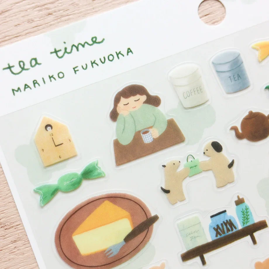Cozyca | Pegatinas Mariko Fukuoka Tea Time - Image 6