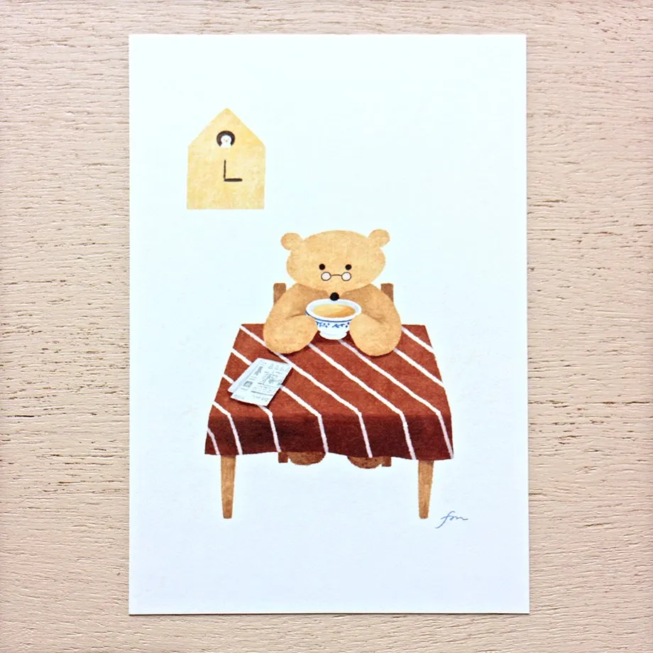 Cozyca | Postal Mariko Fukuoka Tea Time C