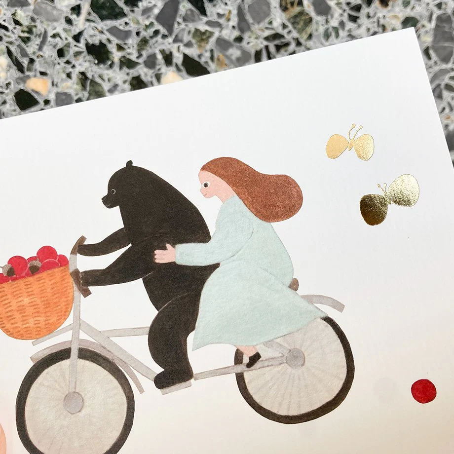 Cozyca | Postal Necktie Bicycle - Image 2