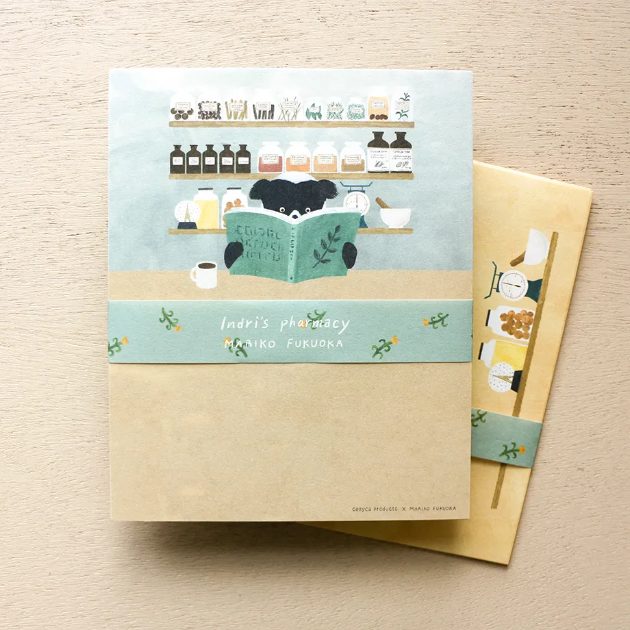 Cozyca | Set de Carta Mariko Fukuoka Indri's Pharmacy