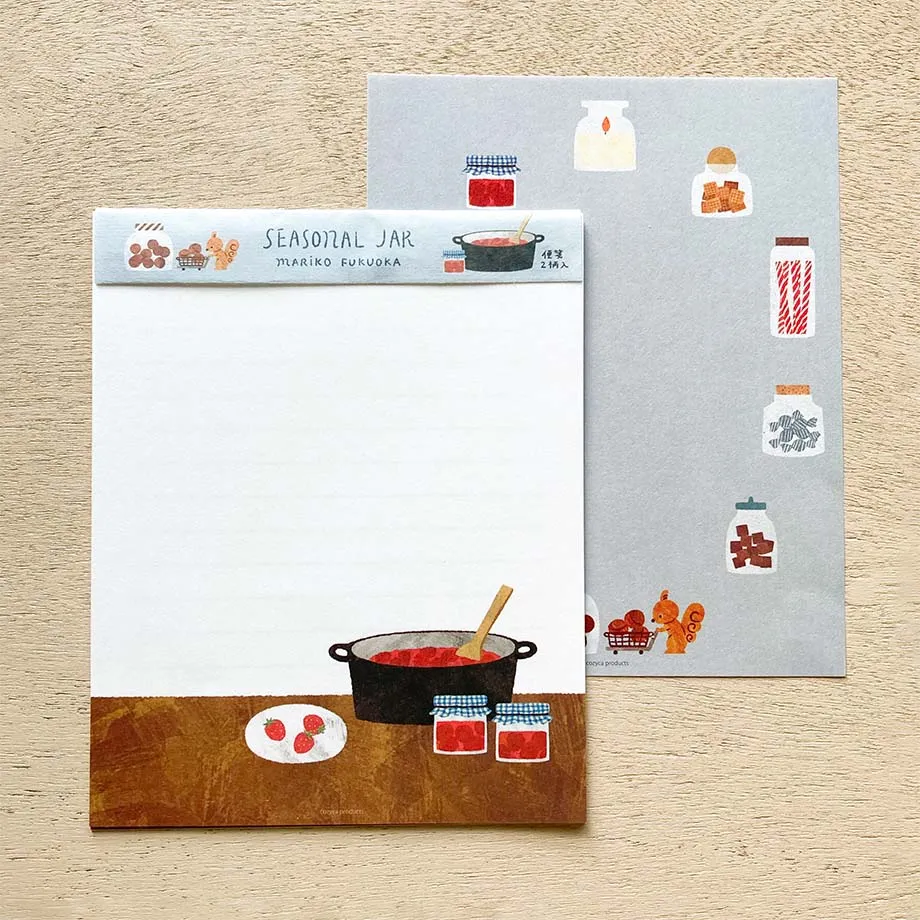Cozyca | Set de Carta Mariko Fukuoka Seasonal Jar