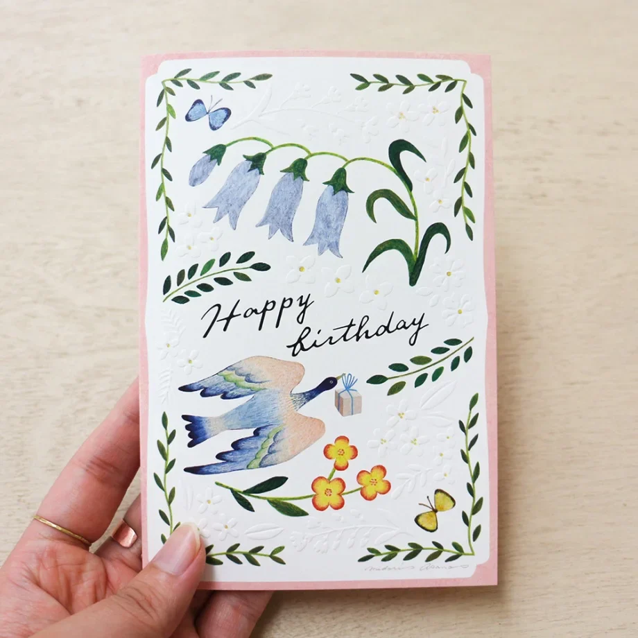 Cozyca | Tarjeta de Felicitación Midori Asano Pink - Image 3