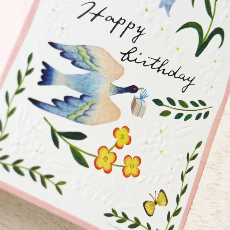 Cozyca | Tarjeta de Felicitación Midori Asano Pink - Image 5