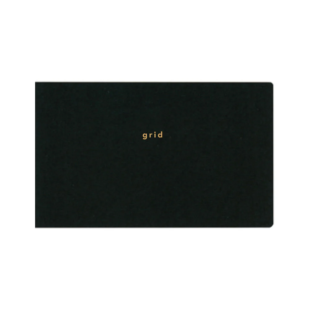 Daigo | Cuaderno Horizontal 13" Black (Cuadros)