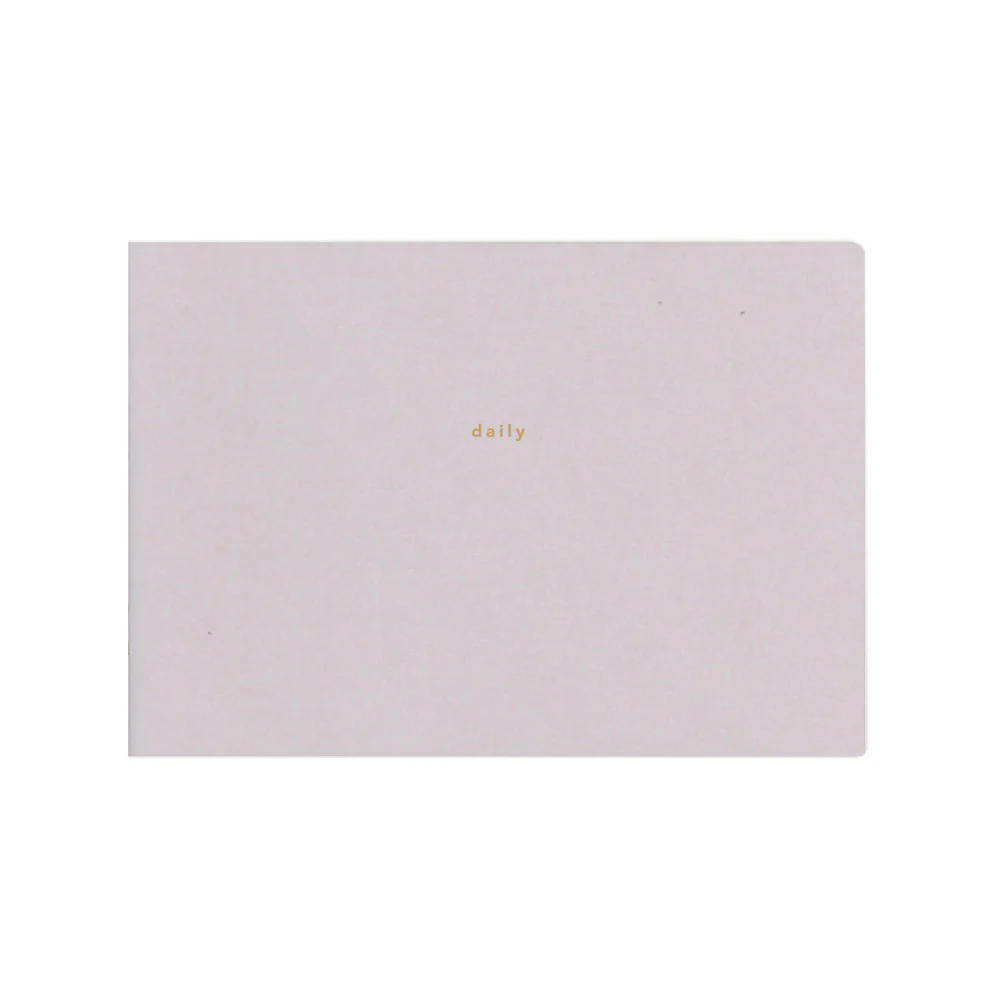 Daigo | Cuaderno Planificador Horizontal 15" Gray (Cuadros)