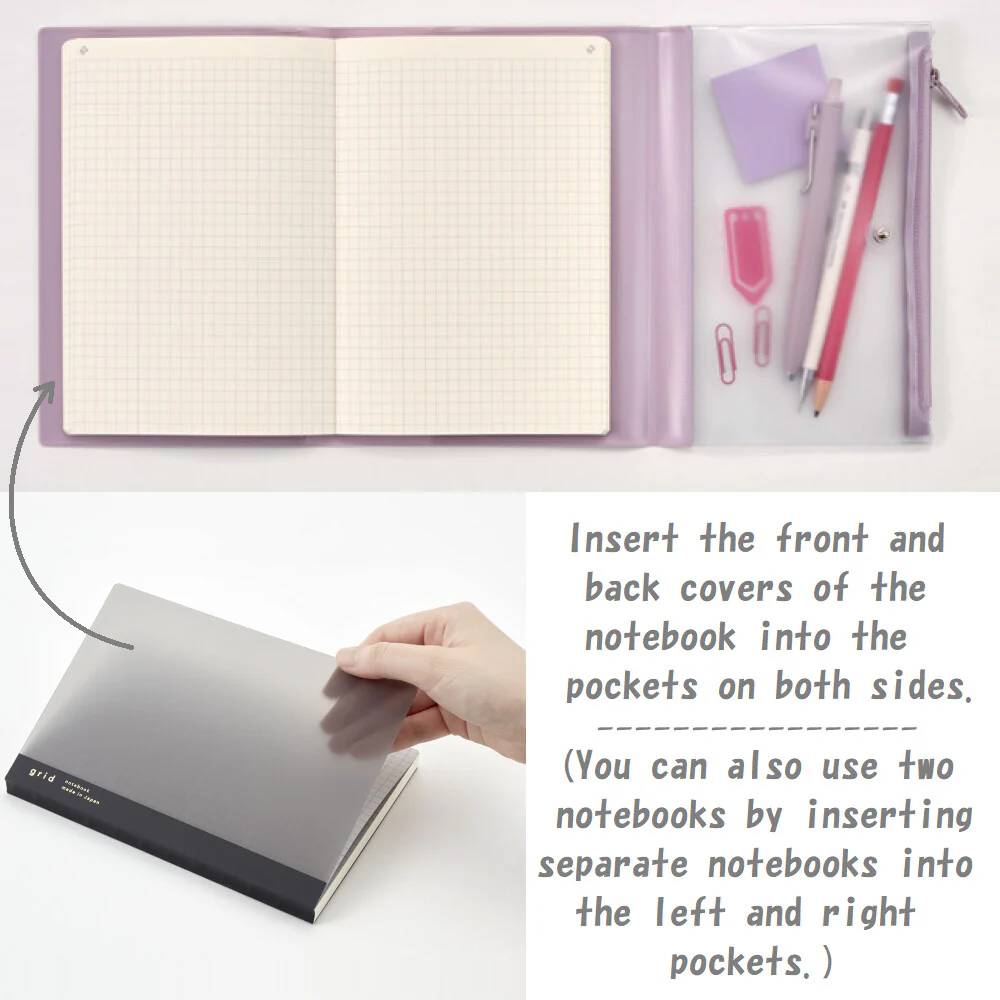 Daigo | Funda Estuche de Plástico Isshoni A6 Beige - Image 4