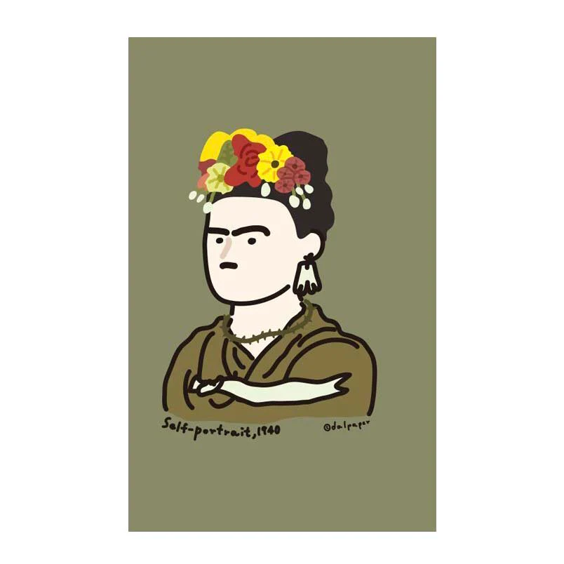 Dalpaper | Postal Museum Frida Kahlo