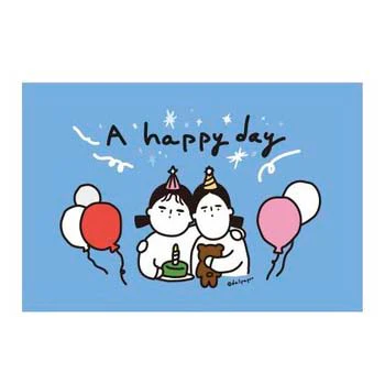 Dalpaper | Postal Together Happy Day Balloon