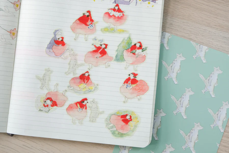 Dodolulu | Pegatinas Little Red Riding Hood - Image 2