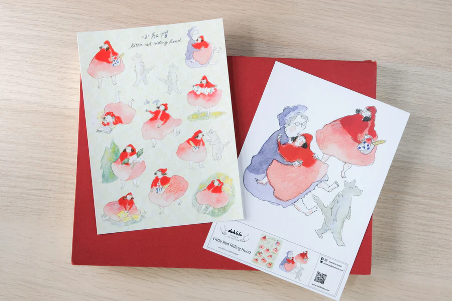 Dodolulu | Pegatinas Little Red Riding Hood - Image 4